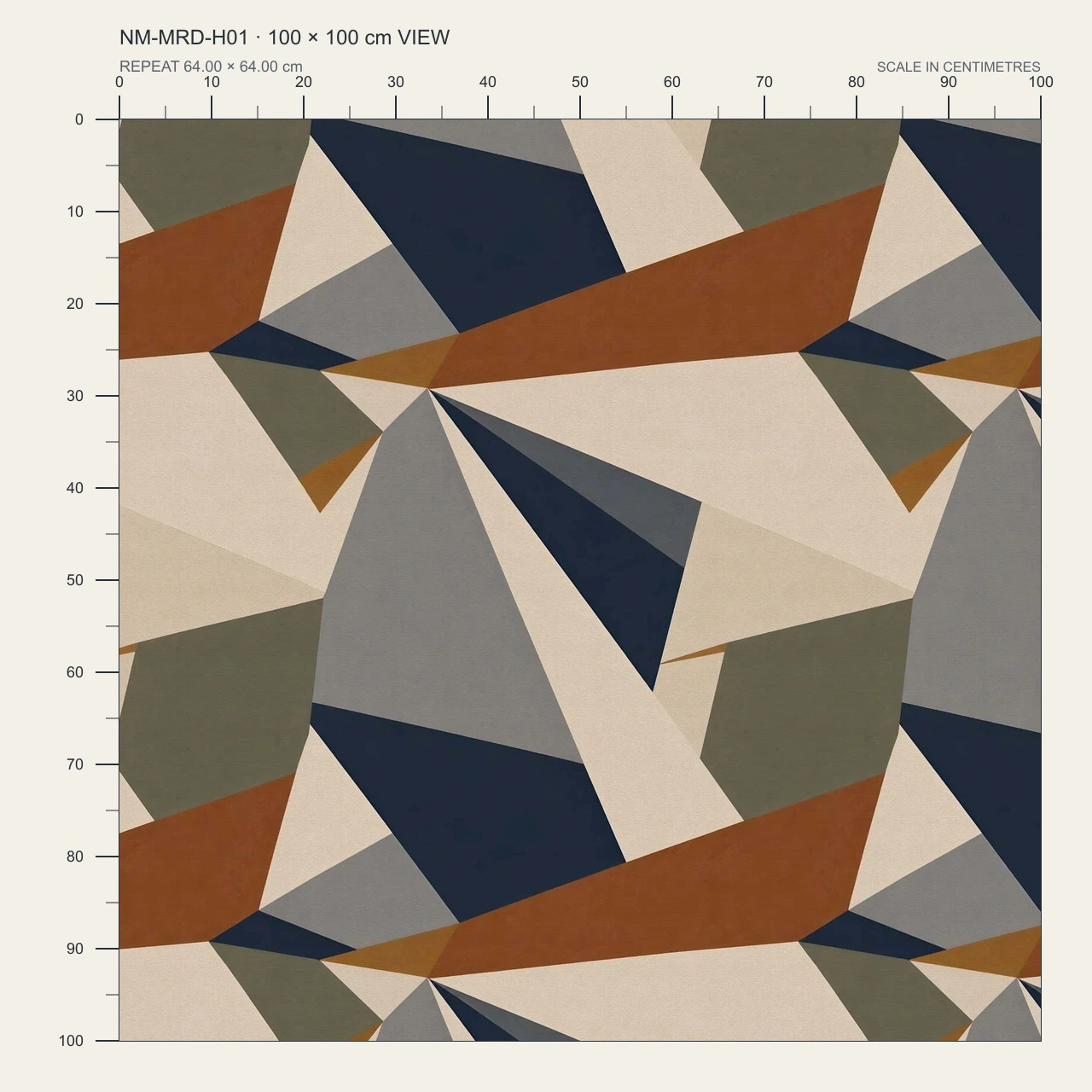 True scale of NM-MRD-H01, derived from the approved production artwork.