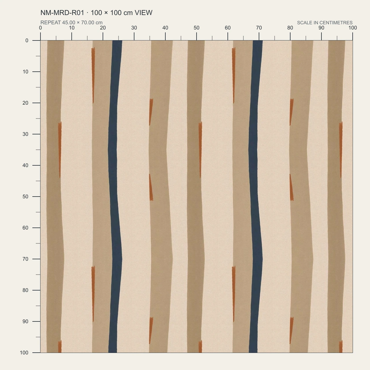 True scale of NM-MRD-R01, derived from the approved production artwork.