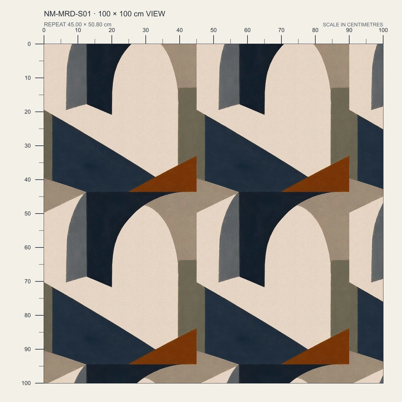 True scale of NM-MRD-S01, derived from the approved production artwork.
