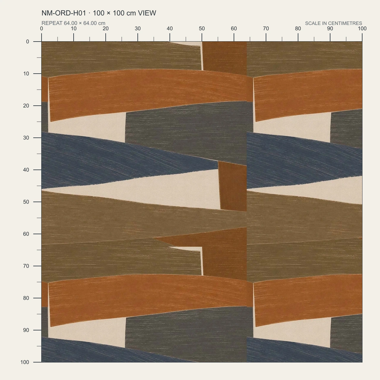True scale of NM-ORD-H01, derived from the approved production artwork.