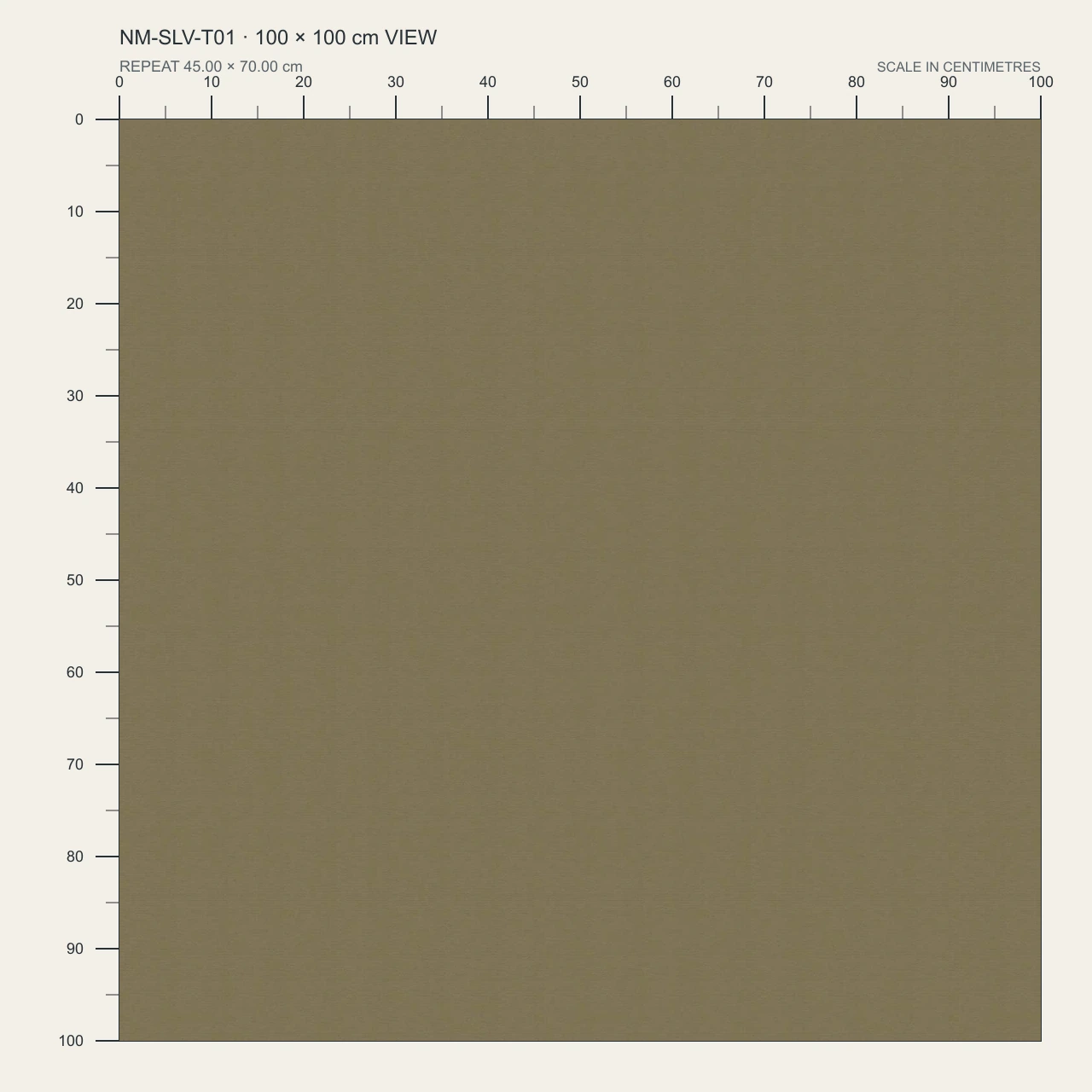 True scale of NM-SLV-T01, derived from the approved production artwork.